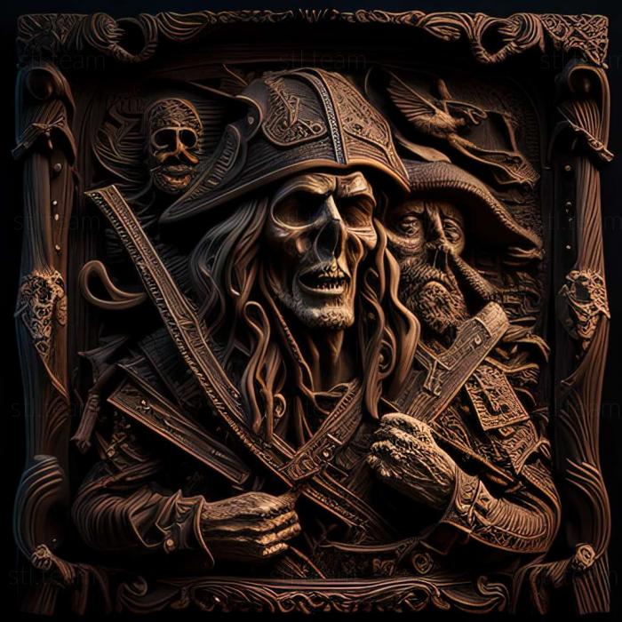 3D model Pirates of the Caribbean At Worlds End game (STL)